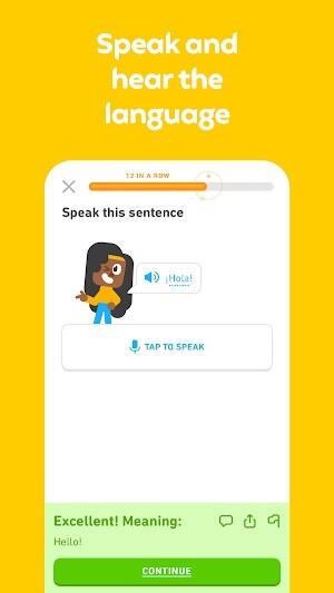 Duolingo ဖန်သားပြင်ဓာတ်ပုံ 2