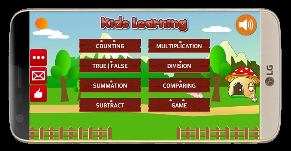 1 2 3 Grade Math Learning Game 스크린샷 0