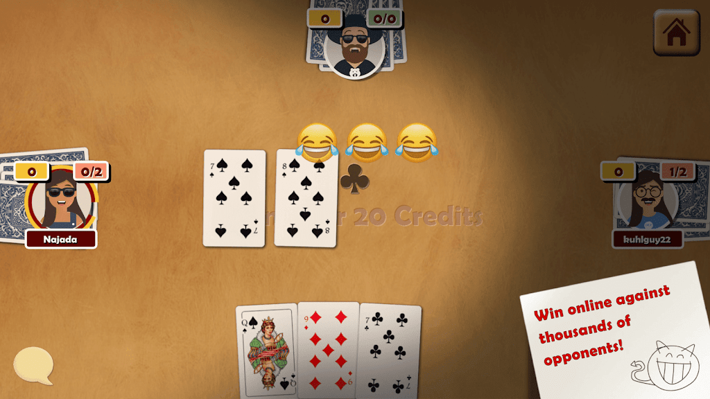 Oh Hell - Online Spades Game 螢幕截圖 3