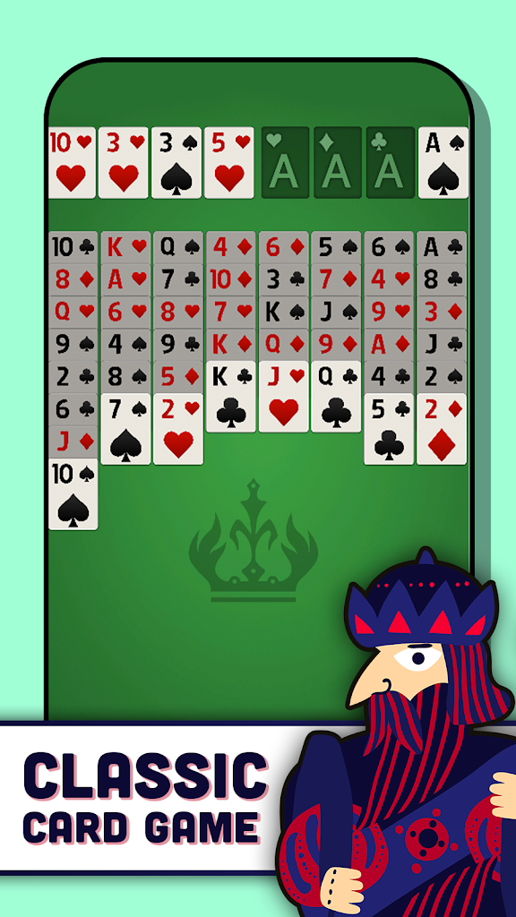 FreeCell Solitaire - Card ภาพหน้าจอ 1