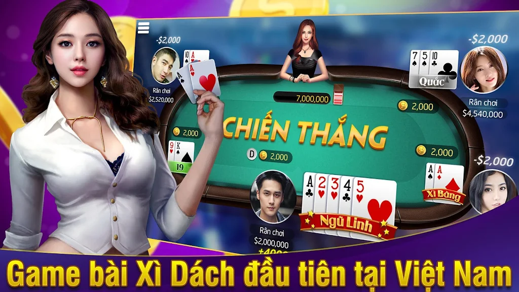 Xì Dách Online Schermafbeelding 0