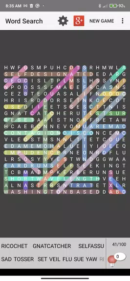 Word Search Puzzle Schermafbeelding 2