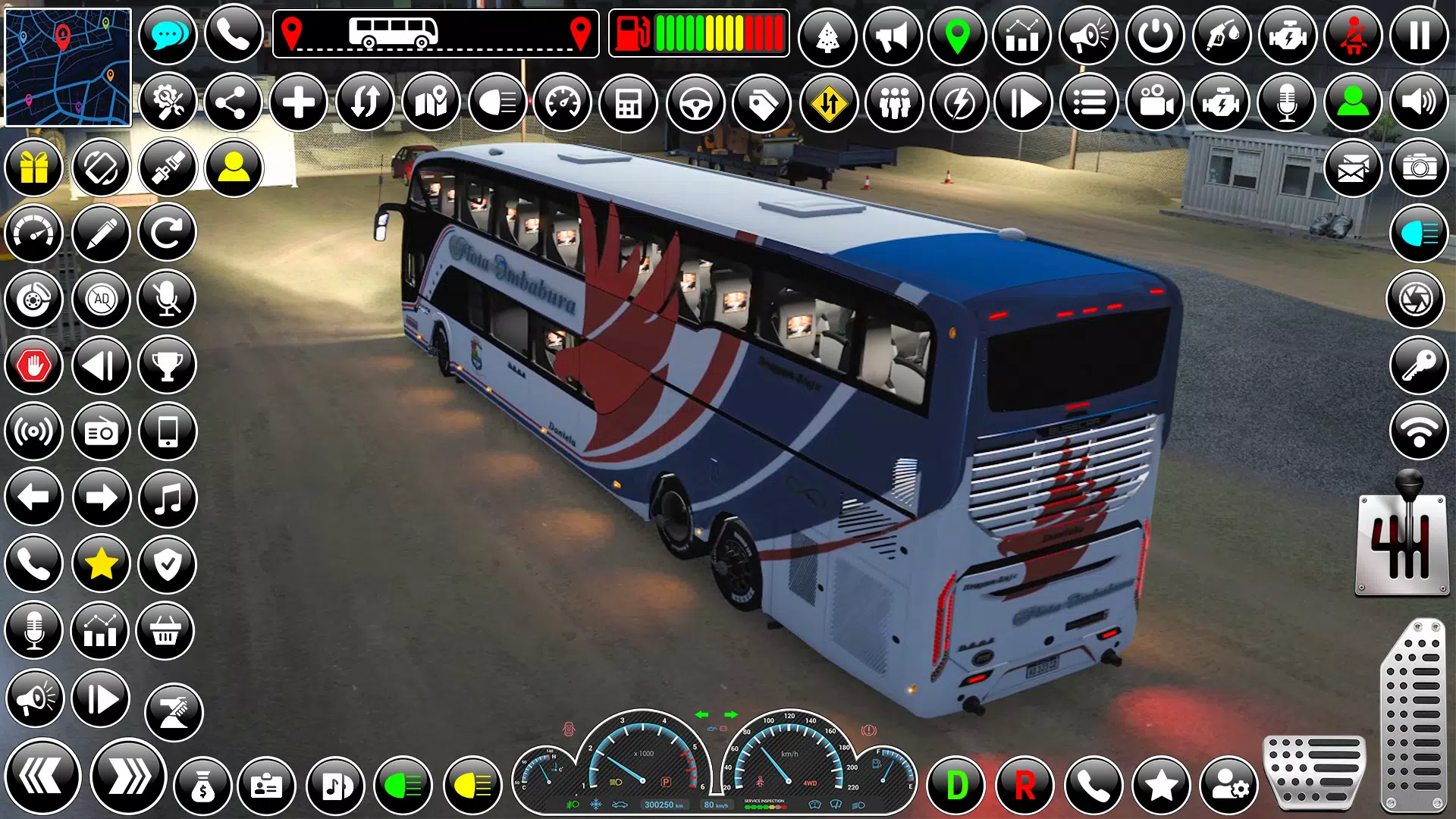 Euro Bus Simulator : Bus Games Скриншот 1