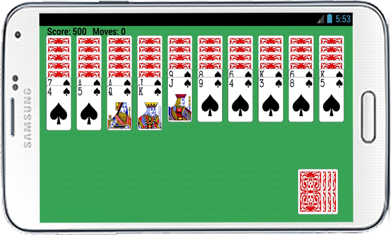 Schermata Spider Solitaire Free Game by Appsi 1