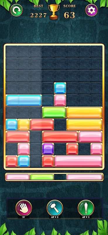 Block Puzzle Jewel Drop Blast Скриншот 0