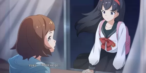 典型的なアニメスクなスタイルでボートに乗っている4人の写真。