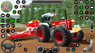 Farm Tractor Driving Game 2023 Captura de pantalla 1