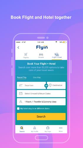 Flyin.com - Flights & Hotels स्क्रीनशॉट 3