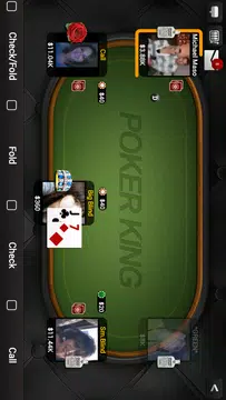 Texas Holdem Poker-Poker KinG 스크린샷 0