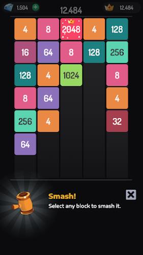 X2 Blocks - 2048 Merge Game Capture d'écran 3