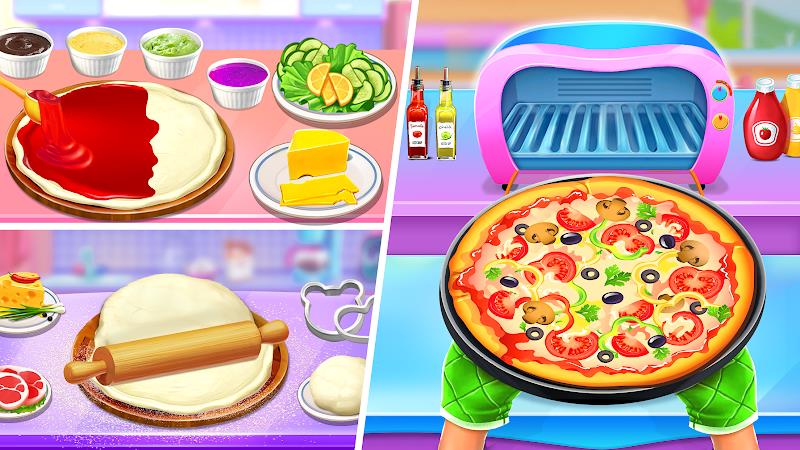 Pizza Maker game-Cooking Games Tangkapan skrin 1