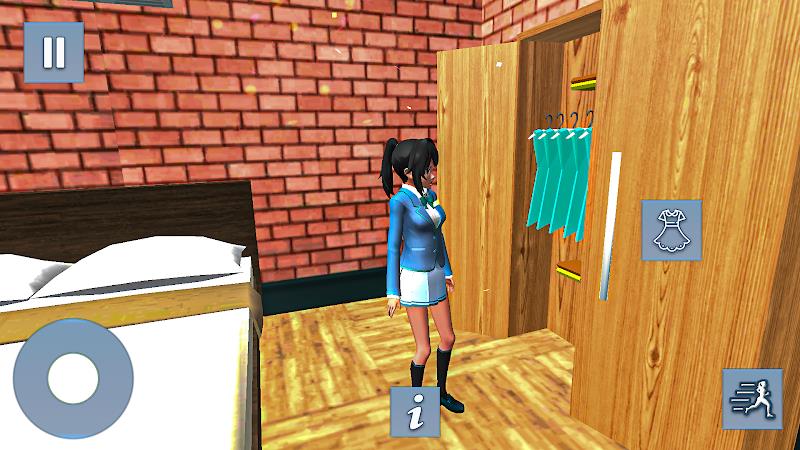 Anime Games: Office Girl Sim Ảnh chụp màn hình 0