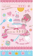 -Sweet Cake- Theme +HOME Schermafbeelding 0