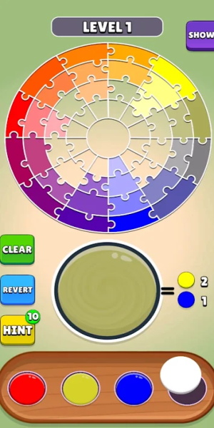 Color Merge Puzzle ဖန်သားပြင်ဓာတ်ပုံ 0