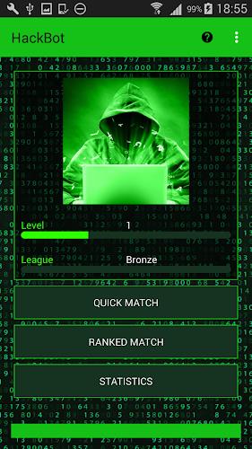 HackBot Hacking Game ภาพหน้าจอ 1