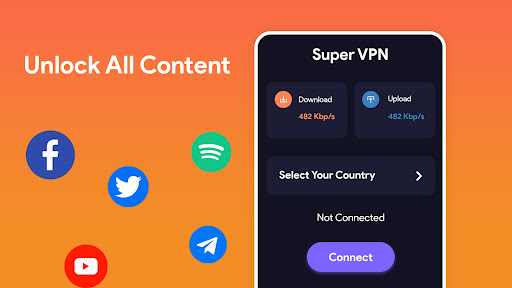 Fast VPN - Secure VPN Proxy Tangkapan skrin 0