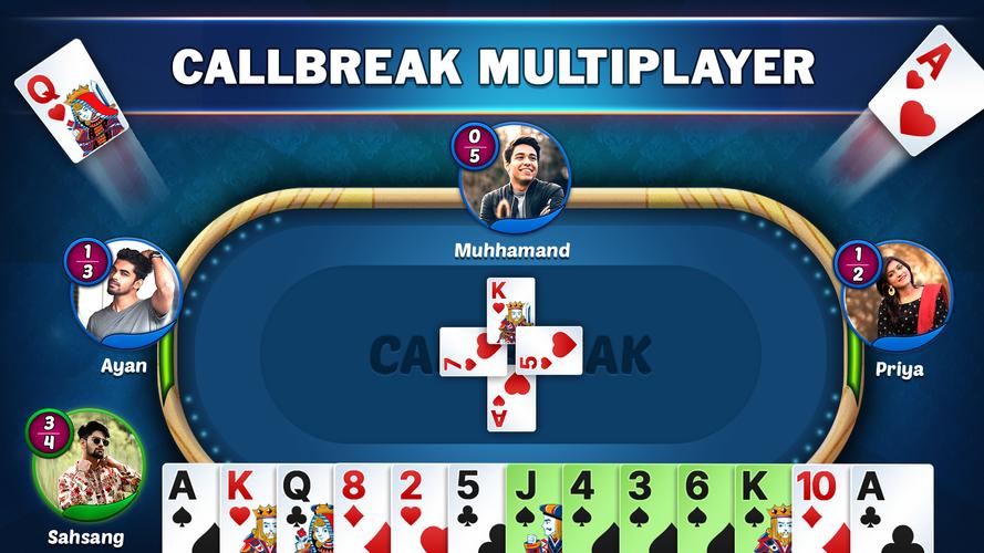Callbreak Star - Card Game 螢幕截圖 0