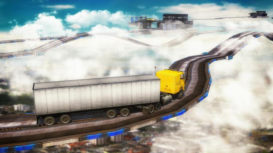 Impossible 18 Wheeler Truck Dr スクリーンショット 1