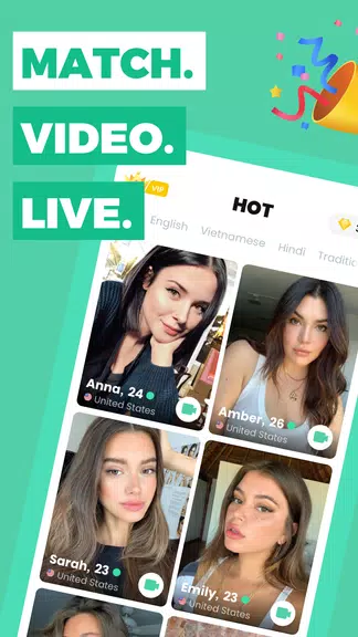 Peppermint: Meet, Match & Chat Capture d'écran 0