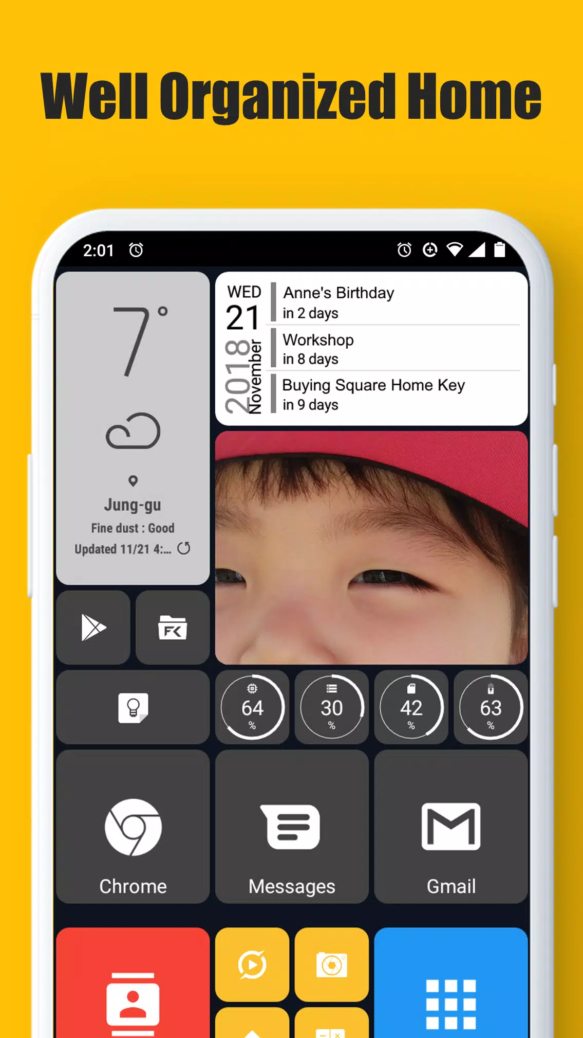 Square Home ဖန်သားပြင်ဓာတ်ပုံ 0