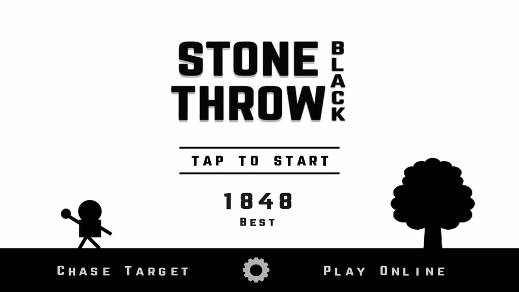 Stone Throw Black ภาพหน้าจอ 0