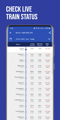 Mobile IRCTC Ticket Booking Captura de tela 2