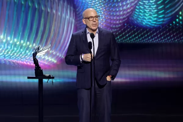 Nintendo of America -president Doug Bowser bereidt zich voor om de schakelaar 2. Foto te lanceren door Kevin Winter/Getty -afbeeldingen.