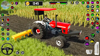 Farm Tractor Driving Game 2023 Captura de pantalla 3