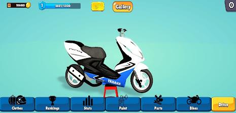 Wheelie King 6 : Moto Rider 3D Captura de pantalla 2