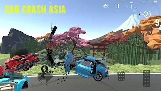 Car Crash Asia Captura de tela 1