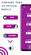 Text Reader - Text to Speech Ảnh chụp màn hình 0