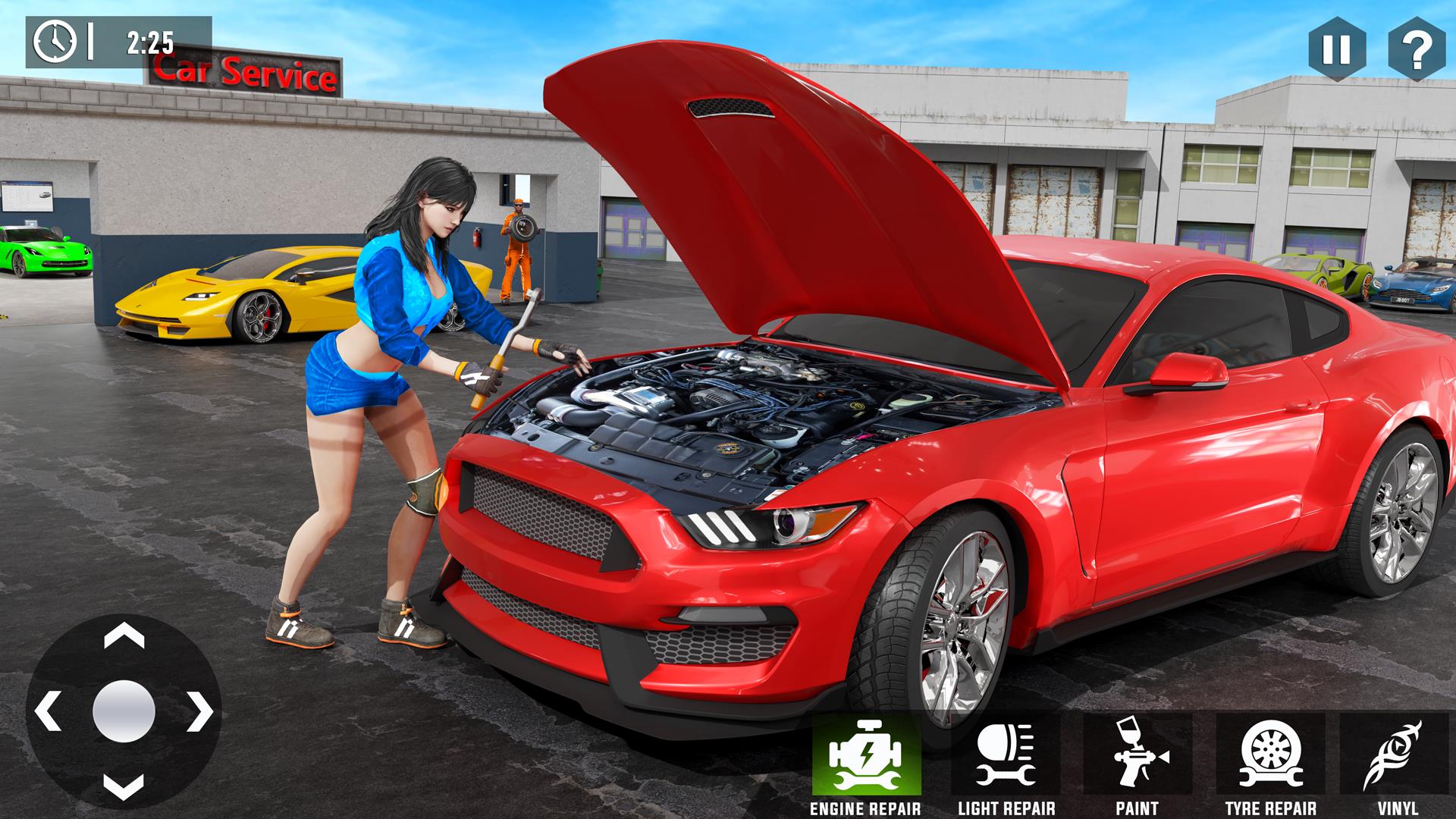 Car Mechanic Game: Garage Game ภาพหน้าจอ 0