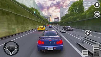 Highway Traffic Car Driving 3D ภาพหน้าจอ 2