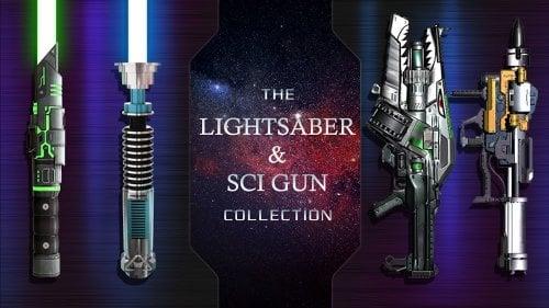 Gun Simulator & Lightsaber Schermafbeelding 1