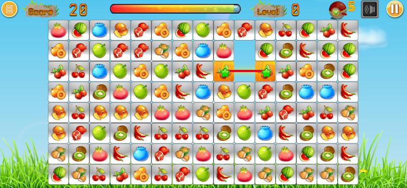 Schermata Link fruits - fruit match pair 3