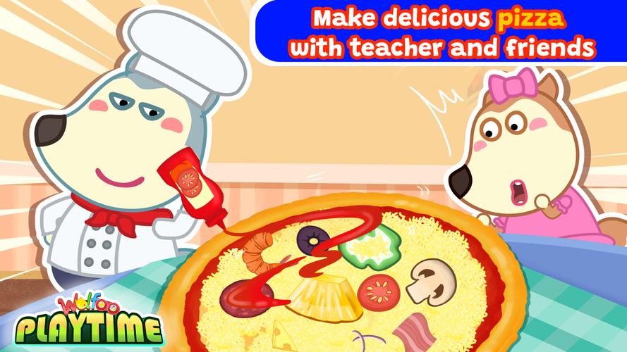 Wolfoo Playtime School Stories 스크린샷 2