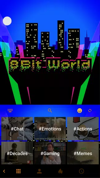 bitworld कीबोर्ड पृष्ठभूमि स्क्रीनशॉट 2