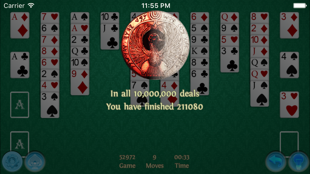 FreeCell Premium スクリーンショット 2