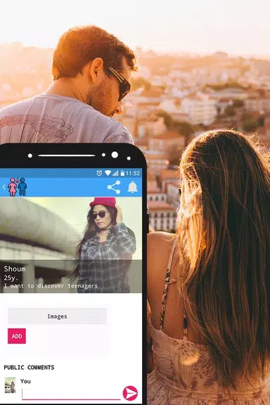 Teen Chat Room: Teen Dating App - Meet Teenagers Ảnh chụp màn hình 0