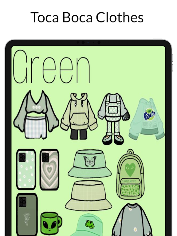Toca Boca Clothes Ideas Ảnh chụp màn hình 0