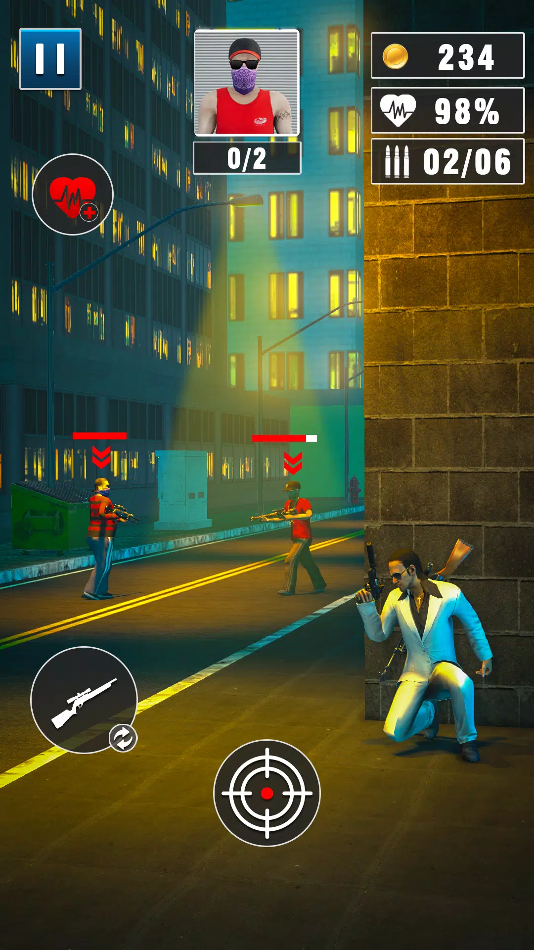 Agent Hunt Shooting Games 3D ภาพหน้าจอ 0