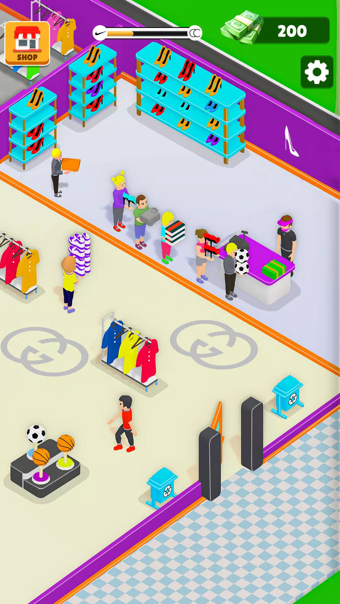 Outlet Store 3d – Tycoon Game Screenshot 3