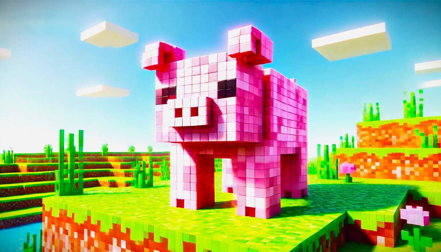 Leuke mobs in Minecraft: roze varkens en waarom ze nodig zijn