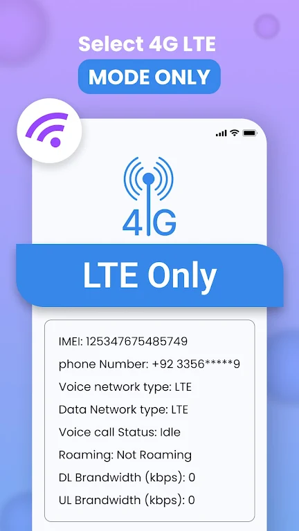 4G Lte Only: Speed test ภาพหน้าจอ 1