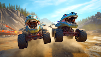 Crazy Monster Truck Stunts Скриншот 3