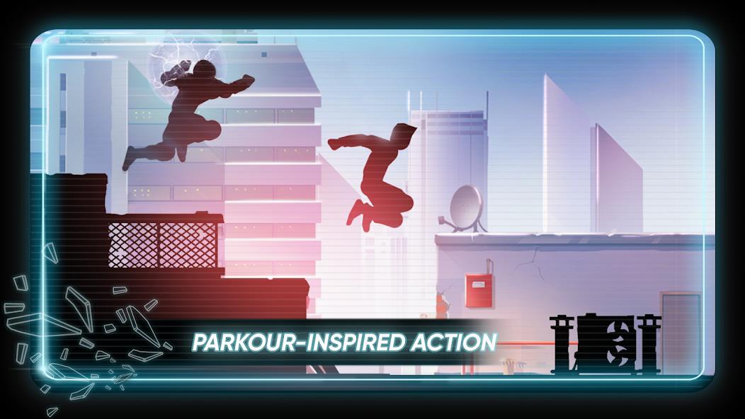 Vector: Parkour Run Mod Tangkapan skrin 0