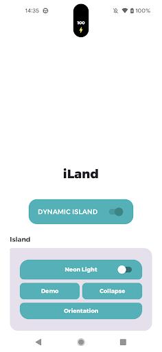 Dynamic notch iOS 16 - iLand Zrzut ekranu 2