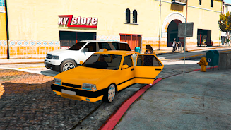 Taxi Driving Simulator Game 3D Captura de pantalla 1