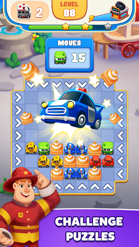 Traffic Jam Cars Puzzle Match3 螢幕截圖 3