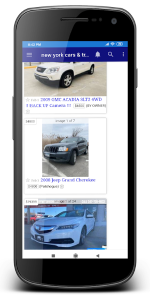 Craigslist NY App Скриншот 1